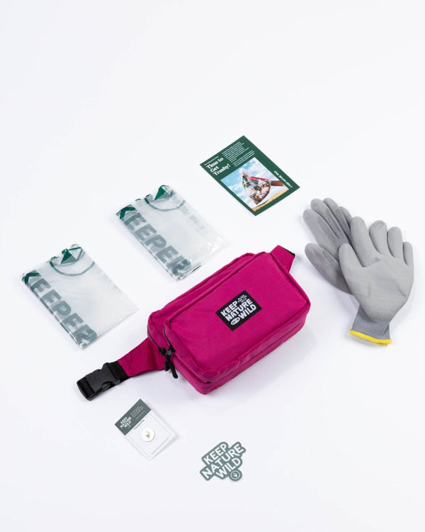 Standard Fanny Pack Cleanup Kit | Fuchsia (WKA Gear)