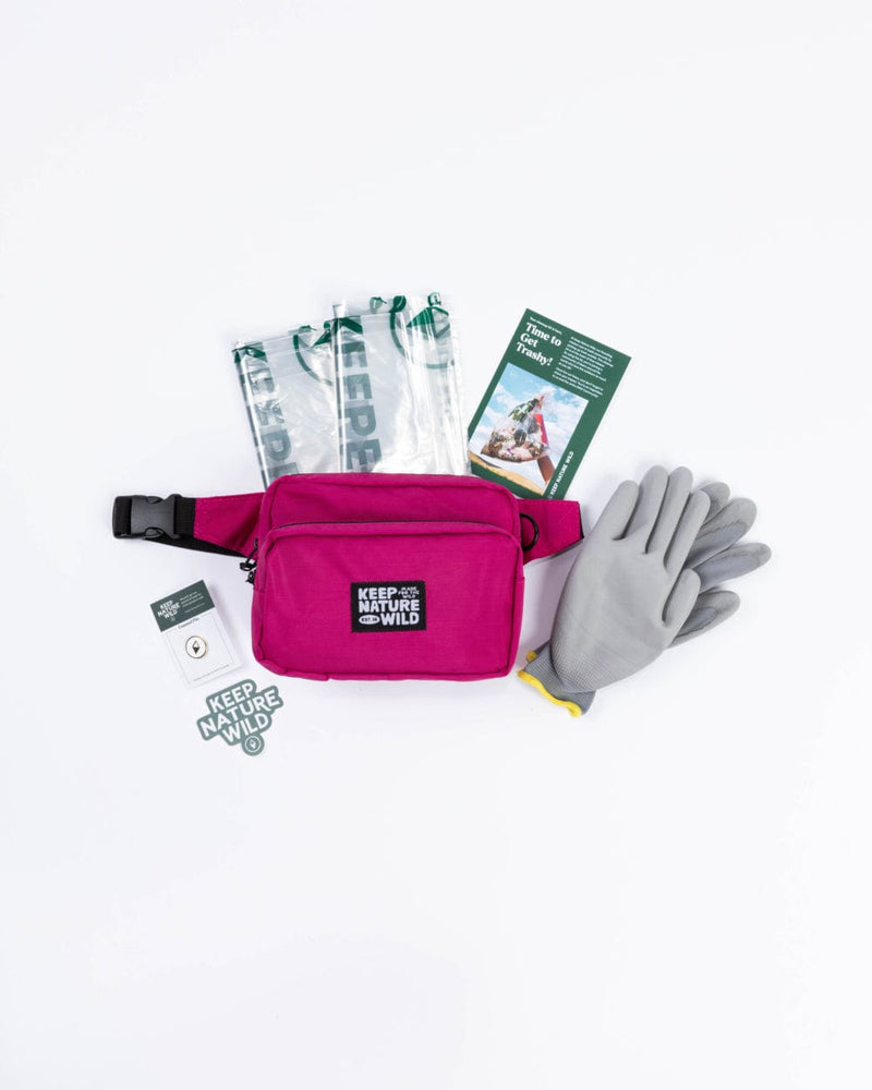 Standard Fanny Pack Cleanup Kit | Fuchsia (WKA Gear)