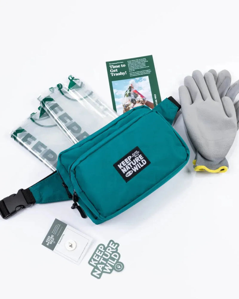 Standard Fanny Pack Cleanup Kit | Teal