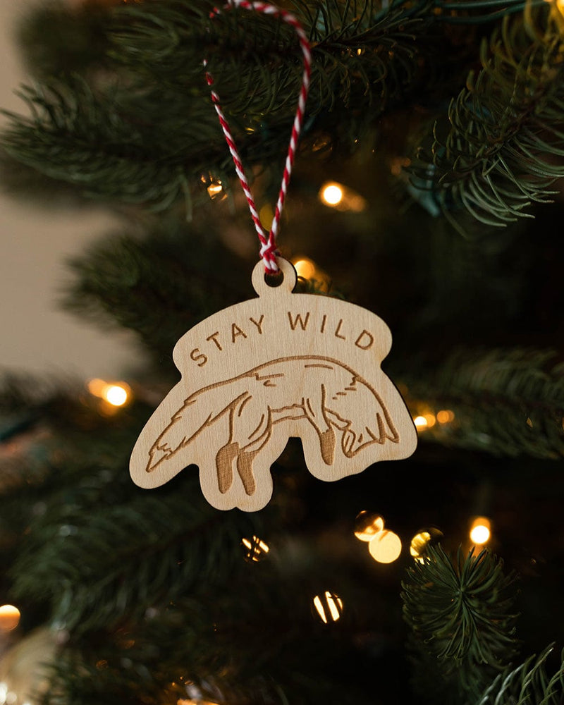 Keep Nature Wild Ornament Stay Wild Fox | Tree Ornament