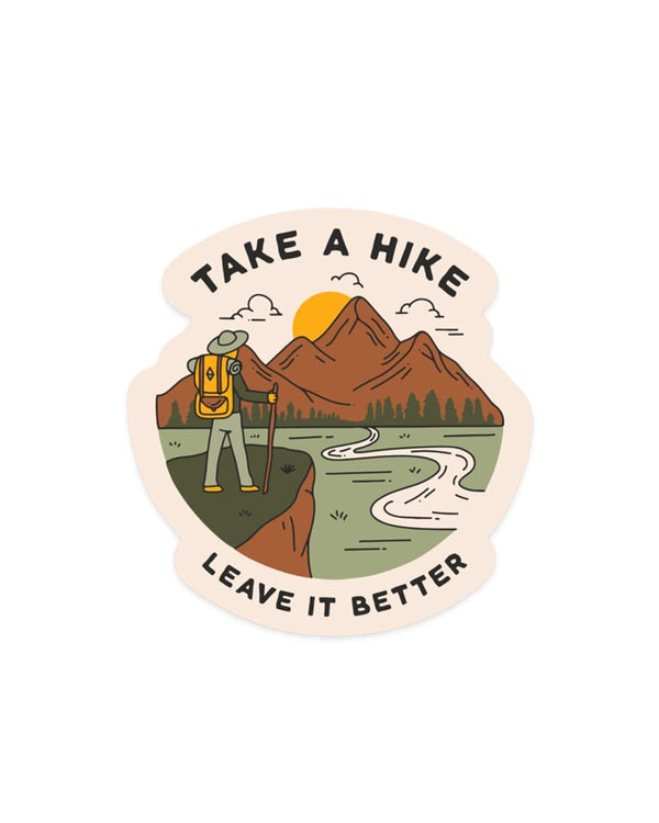Keep Nature Wild Sticker Take a Hike | Sticker