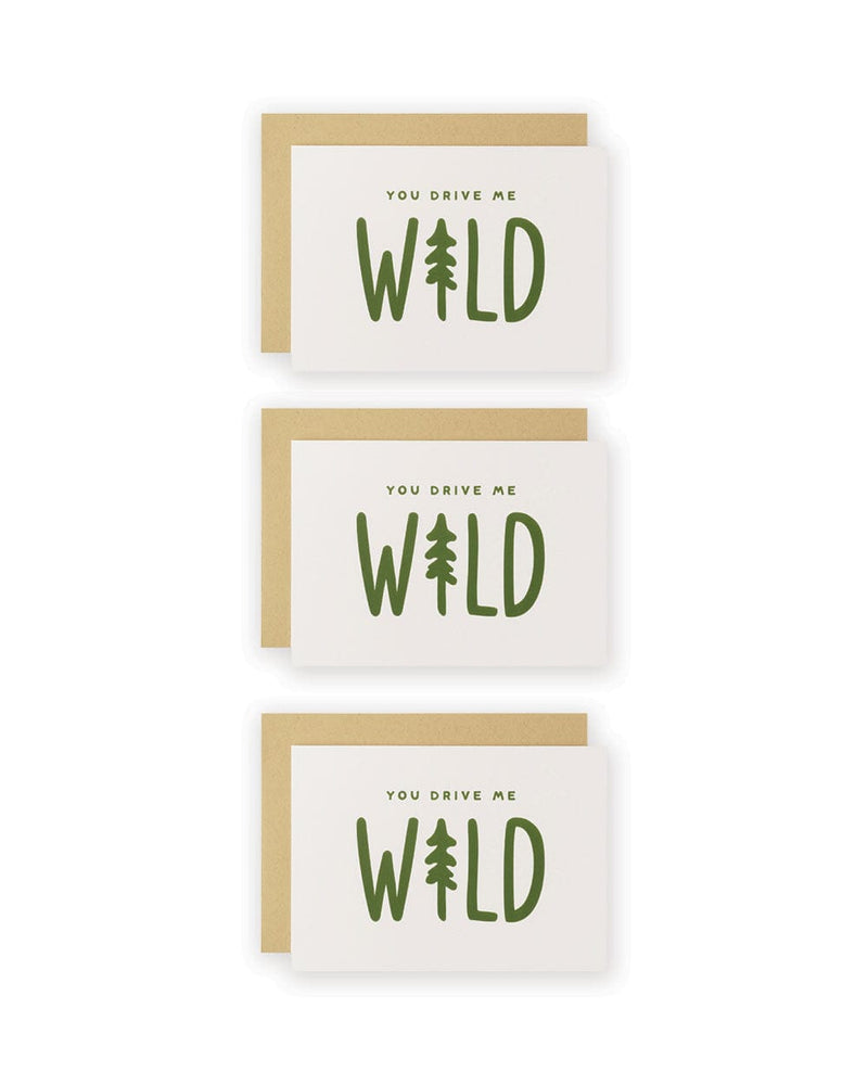 Keep Nature Wild Greeting Card 3 Pack Wild Pine | Greeting Card