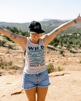 Wild Sierra Women’s Muscle Tank | Dust