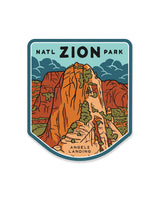 Keep Nature Wild Sticker Zion Angels Landing | Sticker
