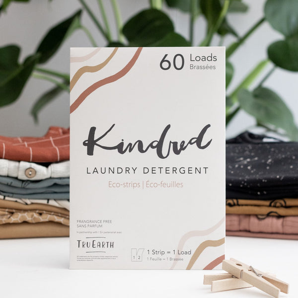 Kindred Laundry Detergent | Eco-strips | 60 Load Pack | Every 2 Months