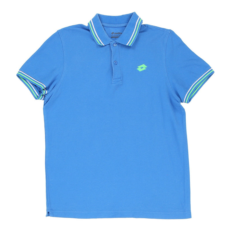 Vintage blue Lotto Polo Shirt - mens small