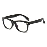 Topfoxx Kids Blue Light Blockers Square Frame Junie Black