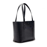 Maddox Tote Bag in Black &amp; Cobalt Blue