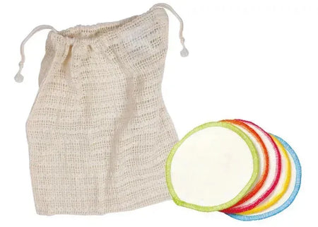 10 Organic Make Up Remover Wipes & Wash Bag