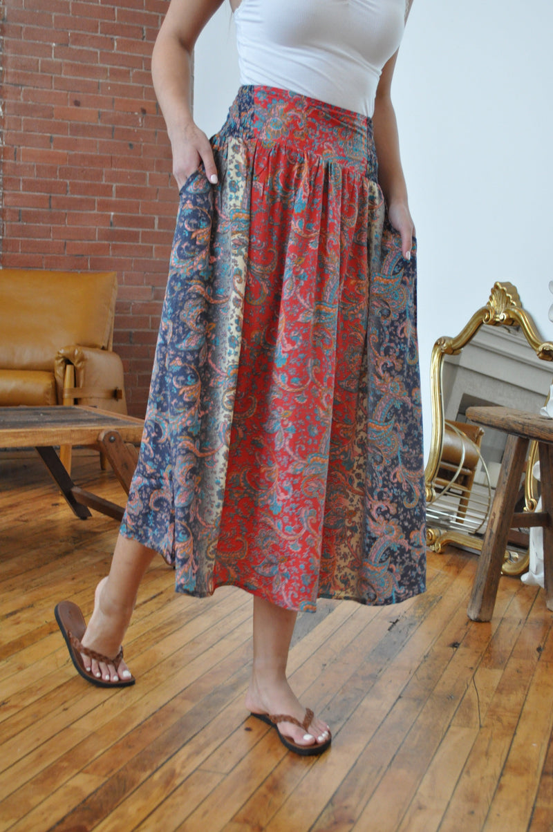 Pivoting Maxi Skirt - Upcycled - Wholesale