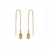 Melody Gold Threader Earrings - Astor & Orion Ethically Made Jewelry