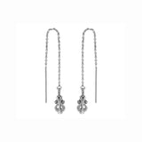 Melody Silver Threader Earring - Astor & Orion Ethically Made Jewelry