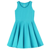 Pre-owned Turquoise Dress size: 6-14 Years