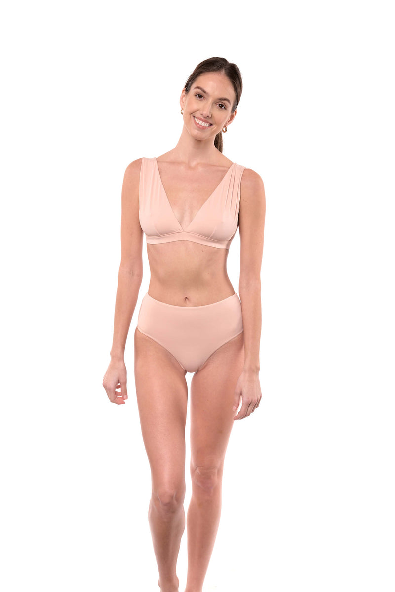 Natalie Bikini Top in Pink Blush