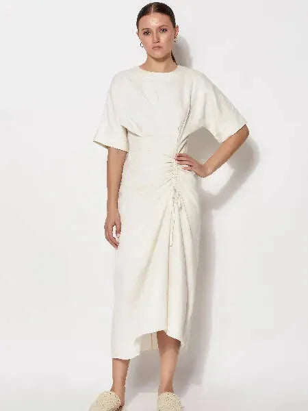 Ivy Ruched Drape Dress