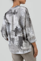 The Anna Blouse - Taupe