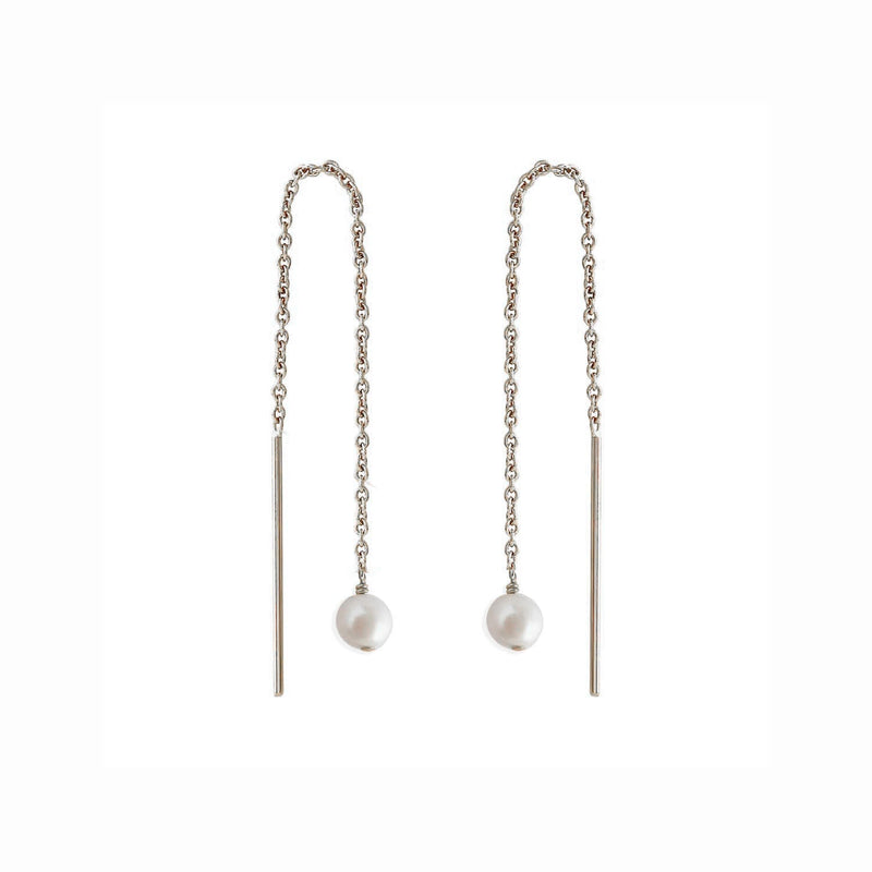 Paloma Threaders Silver - Astor & Orion Consciously Crafted Jewelry