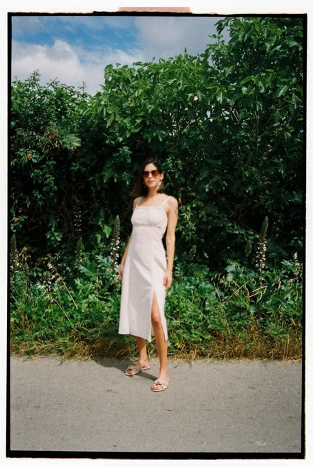 EUPHORBIA DRESS - TEXTURED LINEN