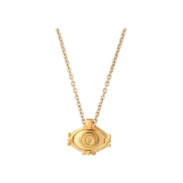 Protection Charm Necklace in Gold - Astor & Orion Ethically Made Jewelry
