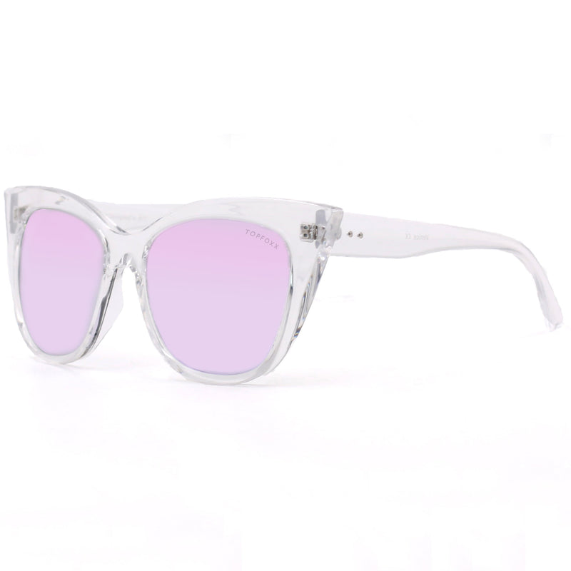 Venice Cateye - Clear Purple