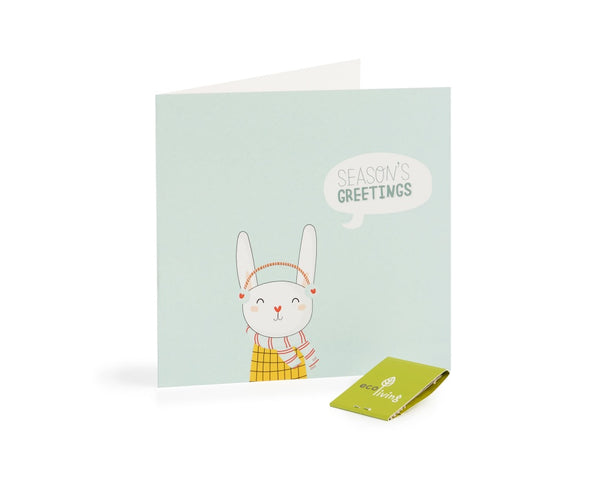 Recycled Christmas Cards - Cute Animal Cards (FSC 100%)