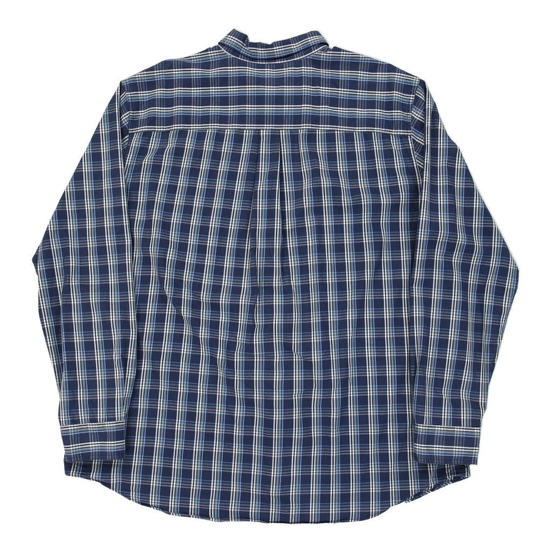 Vintageblue Chaps Ralph Lauren Check Shirt - mens xx-large