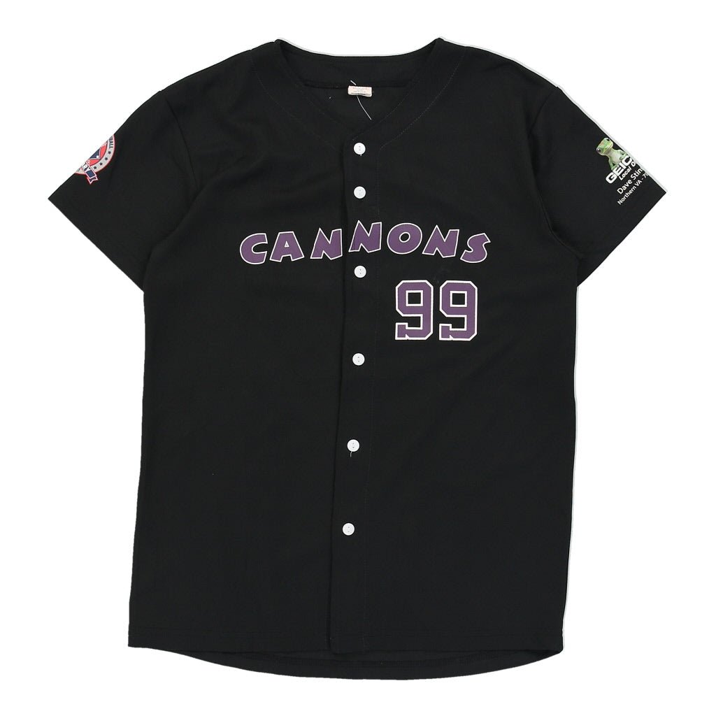 Cannons #99 Success Jersey - Medium Black Polyester - Thrifted.com