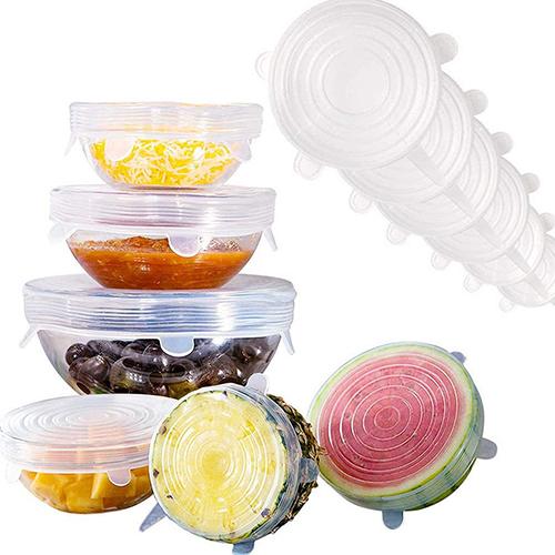 Reusable Stretchable Storage Lids - Silicone