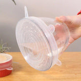 Reusable Stretchable Storage Lids - Silicone
