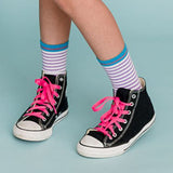 Kids Socks 5-Pack: Organic Cotton Crew Socks