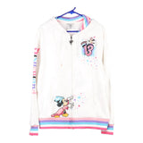 Vintage white 2013 Disneyland Disney Hoodie - womens x-large