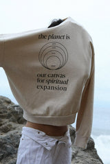 Canvas Spiritual Expansion Sweatshirt