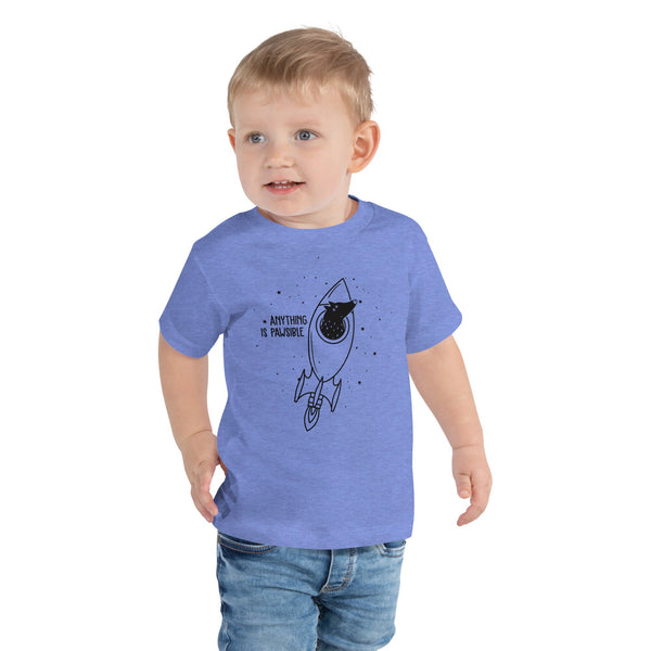 Anything is Pawsible Toddler Short Sleeve Tee
