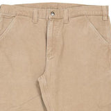 Carhartt Carpenter Jeans - 38W 32L Beige Cotton