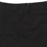 Conte Of Florence Midi Skirt - 32W UK 12 Black Cotton Blend