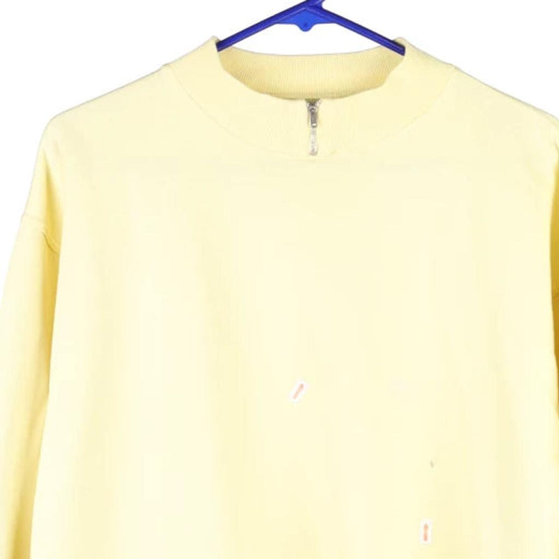 Vintage yellow Liberty Sweatshirt - womens x-large