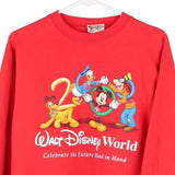 Vintage red 2000 Walt Disney World Sweatshirt - mens small