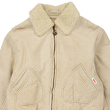 Vintage beige 12 Years. Moschino Sheepskin Jacket - boys medium