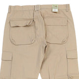 1St American Cargo Trousers - 36W UK 14 Beige Cotton