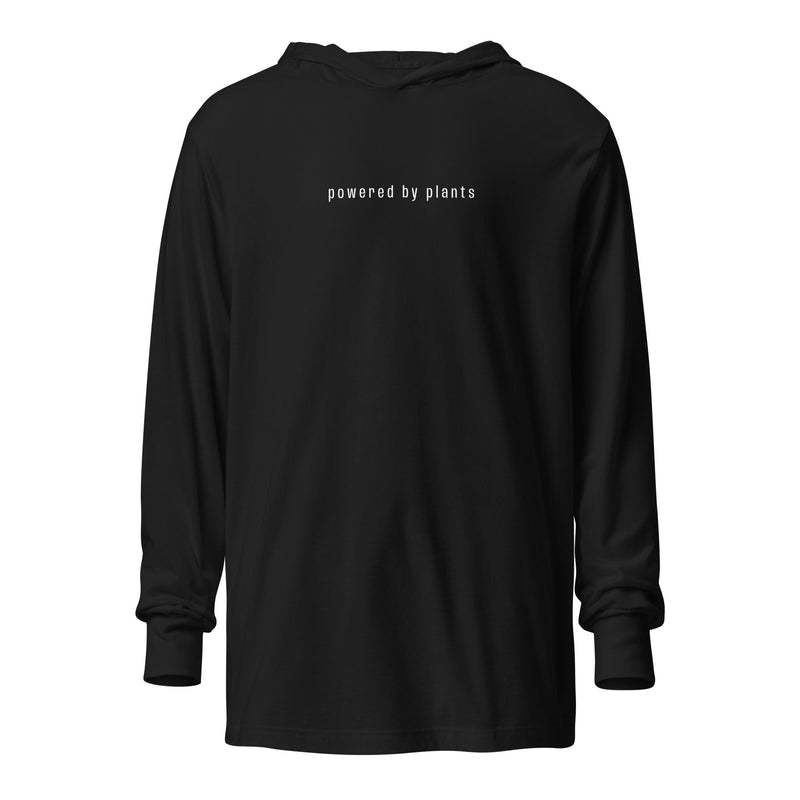 Powered By Plants | Hooded Long-Sleeve Tee