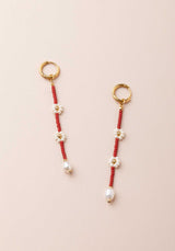 LES CLEIAS Earring Red