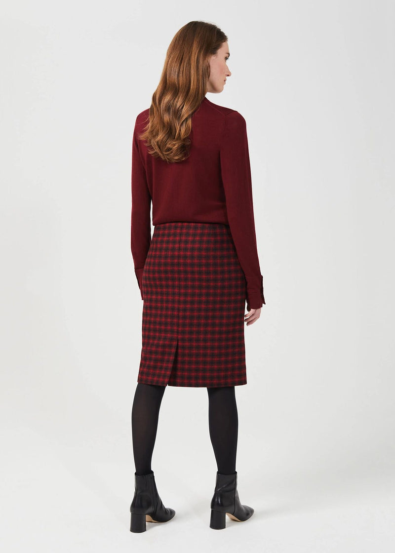 HOBBS Daphne Wool Skirt