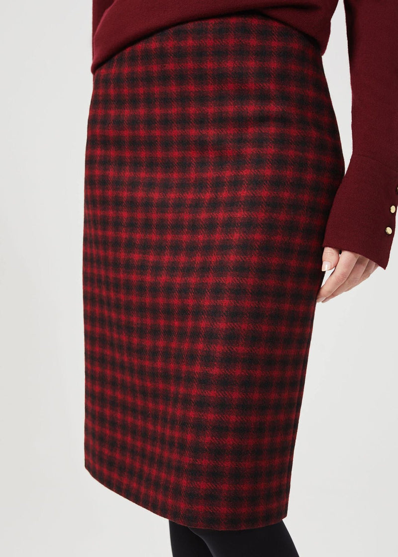 HOBBS Daphne Wool Skirt