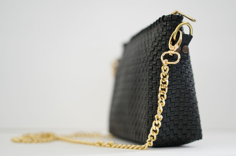 Victoria Crossbody Bag - Black Pearl