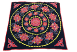 OMSutra Mandala Applique Boho Tapestry for Wall Decor