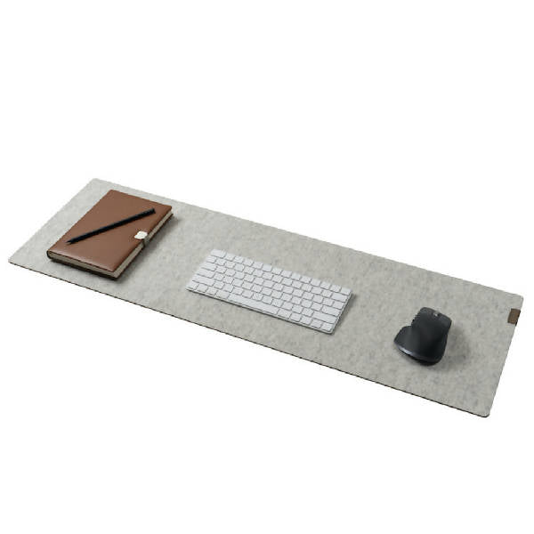 Felt&Cork Desk Mat - Stone Grey